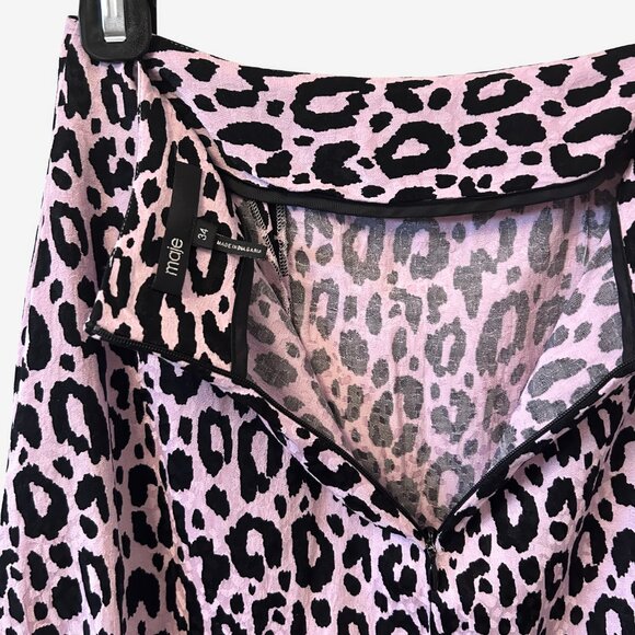 Jipanta Leopard-Print Midi Skirt, size FR 34/XS - Picture 5 of 5